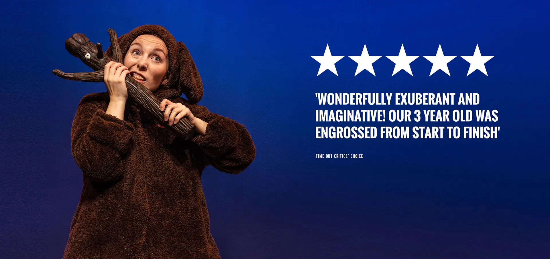 5 star Time Out critic's choice quote