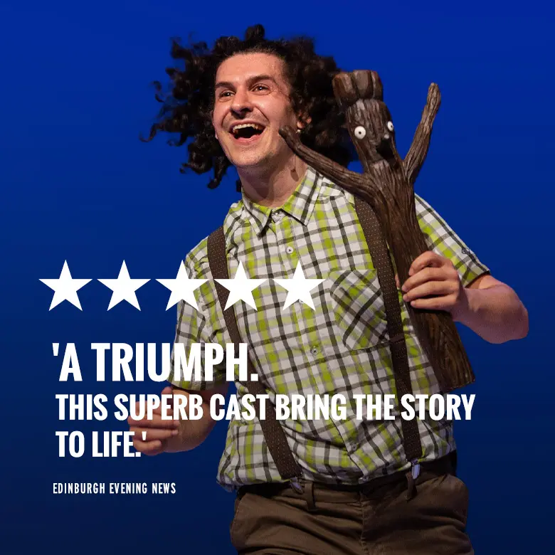 5 star Edinburgh Evening news quote square