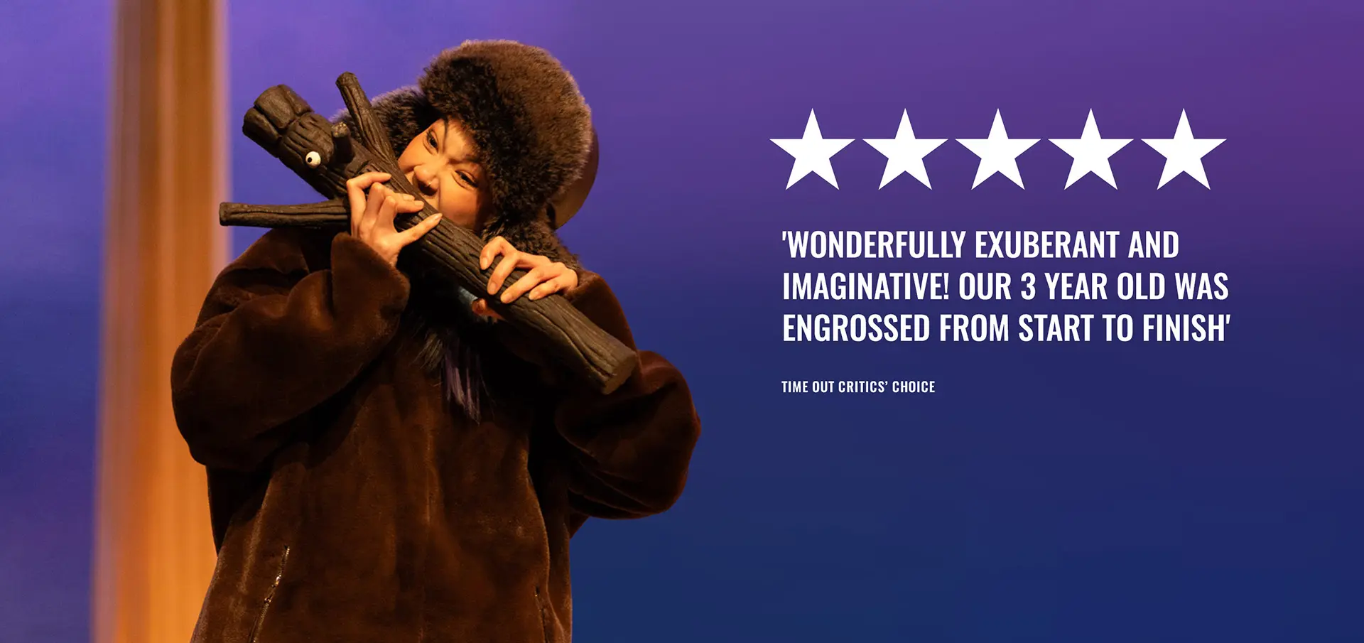 5 star Time Out critic's choice quote